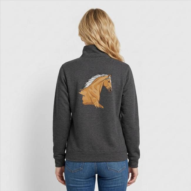 La t�te d'un cheval palomino